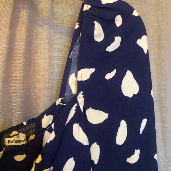 NWOT Reformation Sigmund Dress in Sold Out Splatter Print - Picture 12 of 14